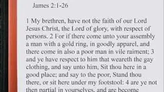 James 2:1-26 ♩♫ KJV Scripture Song, Full Chapter