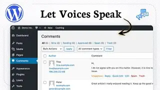 Как включить комментарии для посетителей страницы в WordPress