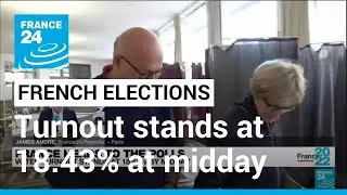 France heads to the polls, turnout stands at 18.43% at midday &bull; FRANCE 24 English