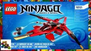 LEGO instructions - Ninjago - 70721 Kai Fighter