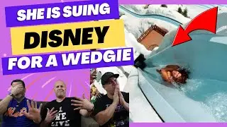 WEDGIE FROM HELL | Lady Suing Disney Over a Water Slide Wedgie