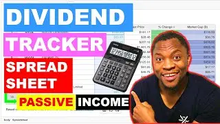 How I Track My Dividend income | How to Track Passive Income | Spread Sheet