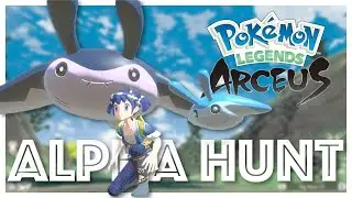 Catch Alpha Mantine NO BATTLE NECESSARY [ Pok&eacute;mon Legends: Arceus | No Commentary ]