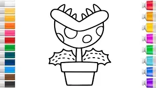 How to Draw a cute Flower | Step by Step