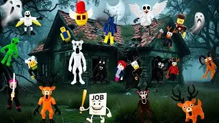 OMG! Catching ALL 99 Nights in the Forest Toys In the Horror House!👀| Pot hotspot