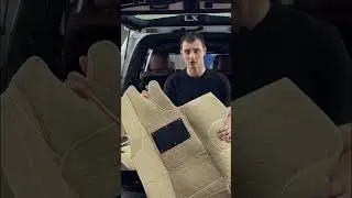 3D коврики из экокожи