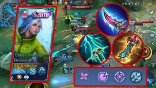 BENEDETTA BEST BUILD I THIS IS WHY ROSE GOLD METEOR IS IMPORTANT | MOBILE LEGENDS