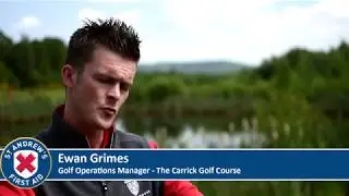 First Aid at The Carrick Golf Course, Loch Lomond