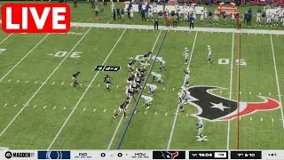 🔴 Indianapolis Colts vs Houston Texans | NFL Week 18 - 4th January 2026 Madden NFL 26 Simulation