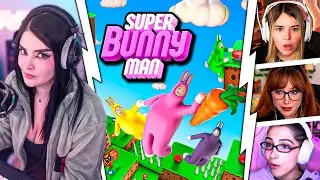 NOS PELEAMOS COMO CONEJOS | CAPRI JUGANDO SUPER BUNNY MAN CON RIVERS, NEZUMI  Y PATTY MEZA