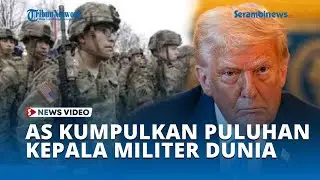 Pertemuan Langka, AS Kumpulkan Puluhan Kepala Militer Dunia di Washington