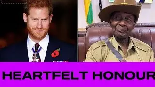 Prince Harry's Heartwarming Tribute to WWII Veteran...