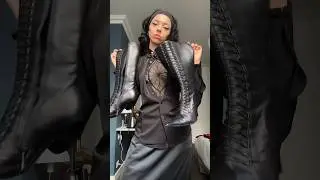all black outfit but make it ✨ unique ✨