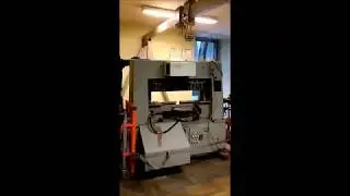 Démontage et remontage du massicot de l'atelier de reliure