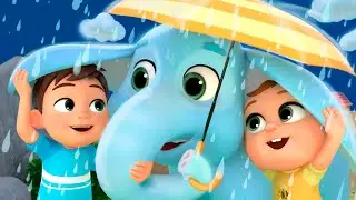 Rain Rain Go Away with Zoo Friends | Lalafun Nursery Rhymes & Kids Songs