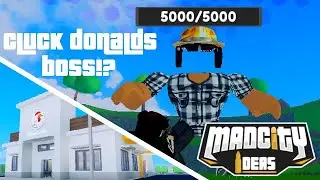Cluck Donald's Boss Fight! | Mad City Concept