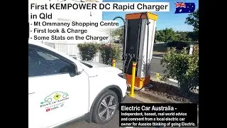 1st KEMPOWER Public EV Charger in Qld | Will a Finnish Made Rapid Charger be more Reliable? MG ZS EV