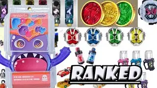 Every Kamen Rider Collectible Gimmick RANKED