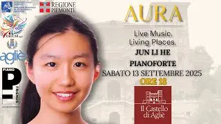 🎵 Jun Li He 🎹 LIVE dal Castello di Agli&egrave;