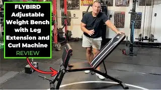 FLYBIRD Adjustable Weight Bench with Leg Extension and Curl Machine Review