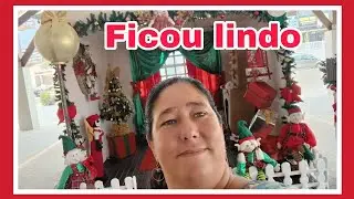 Fui ver como ficou o centro da cidade com as decorações de Natal!!!