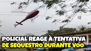 Impressionante rea&ccedil;&atilde;o de policial piloto de helic&oacute;ptero sequestrado. (Comandante Adonis)