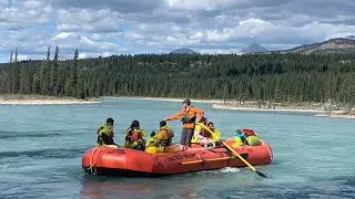 Rafting the Athabasca River with Jasper Raft Tours (FIT)