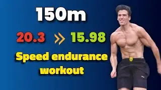 How to Improve YOUR speed endurance! Workout Example Tips To Drop Your 100M and 200M times!