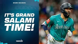J.P. Crawford Slugs Grand Slam, Gives Mariners Lead vs. Astros