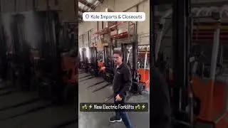 New Electric Forklifts