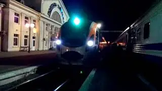 HRSC2S-005 рейсом #726 Киев-Харьков отпровляеться со станции Полтава-Киевская Пивденна Зализниця
