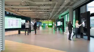Interior design of Schneider Innovation HUB by Downstream