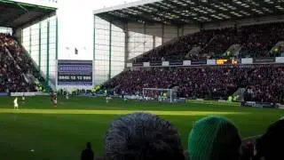 Ryan McGowan's Goal vs. Hibs (Hibernian 1-3 Heart of Midlothian - 02/01/2012)