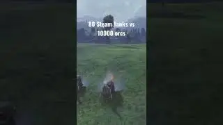 80 Steam Tanks Vs 10000 Orcs Total War Warhammer 2 #strategygames #gaming #drpuspe