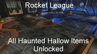 Rocket League - All Haunted Hallow Items Unlocked