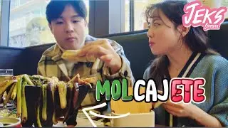COREANO PRUEBA EL MOLCAJETE Y SE LE PARÓ EL DEDITO 🇲🇽🇰🇷 - JEKS FT. JIN Coreanos vlog #11