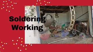 White iron welding shop