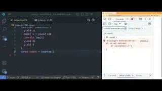 JavaScript  -  Generator Yield keyword Explained