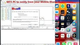 MT5 PC notification to notify on MT5 iPhone