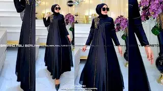 i47 GAMIS MEWAH MURAH BERKUALITAS, Model Gamis Brokat Terbaru, Model Gamis Terbaru