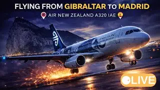 🥤LIVE!: Gibraltar ✈ Madrid | MSFS 2020