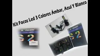 LED DE 3 COLORES &Aacute;mbar, Azul Y Blanco EN FAROS VENTO Y CAMBIO DE LOOK CON POCO DINERO ||HenselMania