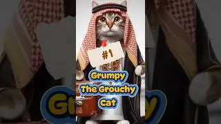 PART #1 Grumpy the Grouchy Cat #shortvideo #youtubeshorts #shorts