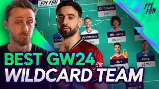 FPL GAMEWEEK 24 WILDCARD TEAM 🔥 I Fantasy Premier League 25/26