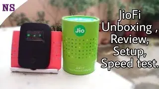 JioFi 3 Unboxing ,Review , Setup and Speed test || Hindi .