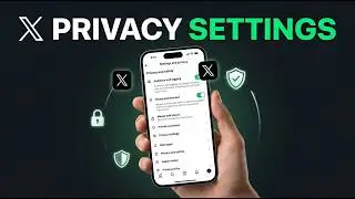 How To Change Privacy And Safety Settings On Twitter | Twitter Privacy Settings Tutorial | X Account