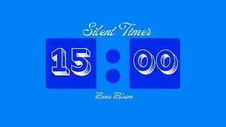 15-Minute Silent Timer 🌱 | Calm Productivity