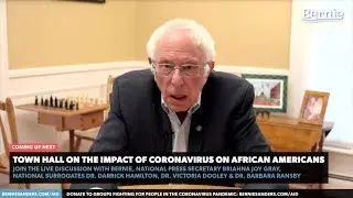 JS - #BernieSanders and guests talk about the #coronavirus in the #BlackCommunity.