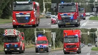 [Peloton brand] Vele brandweer eenheden naar een Zeer Grote Brand in IJmuiden aan de Tawlerkade