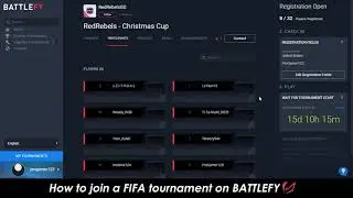 How to join a FIFA tournament on Battlefy | 2019